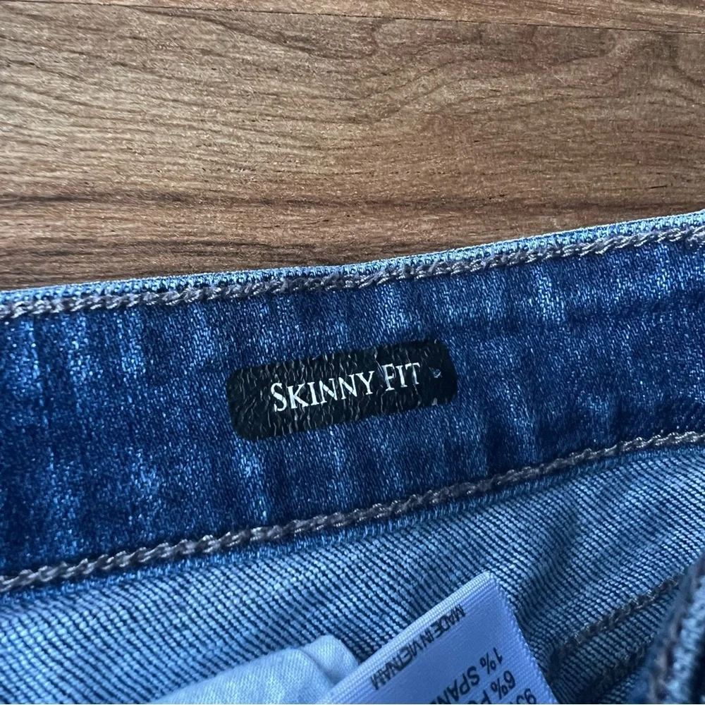 Judy Blue Women's Hi-Rise Skinny Destroyed Button-Fly Jeans Size 29‎